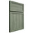 Shiloh Cabinetry Flush Inset Napa Vertical Hickory Plain Cut Moss Door