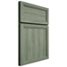 Shiloh Cabinetry Flush Inset Napa Vertical Hickory Plain Cut Moss Door