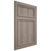 Shiloh Cabinetry Flush Inset Napa Vertical Hickory Plain Cut Sterling Door