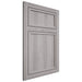 Shiloh Cabinetry Flush Inset Napa Vertical Hickory Plain Cut Stratus Door
