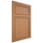 Shiloh Cabinetry Flush Inset Napa Vertical Maple Plain Cut Cashmere Door