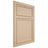 Shiloh Cabinetry Flush Inset Napa Vertical Maple Plain Cut Natural Door