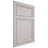 Shiloh Cabinetry Flush Inset Napa Vertical Paintable Amazing Gray Door