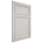 Shiloh Cabinetry Flush Inset Napa Vertical Paintable Beige Door