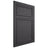 Shiloh Cabinetry Flush Inset Napa Vertical Poplar Plain Cut Cadet Door