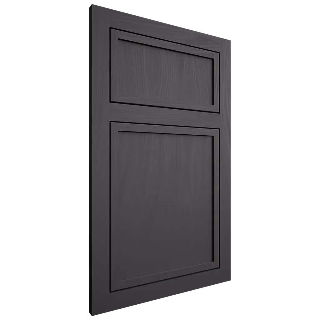 Shiloh Cabinetry Flush Inset Napa Vertical Poplar Plain Cut Cadet Door