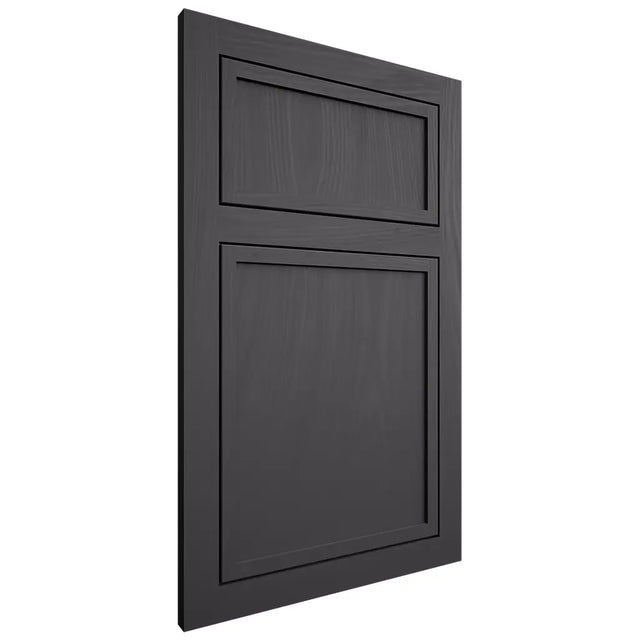 Shiloh Cabinetry Flush Inset Napa Vertical Poplar Plain Cut Cadet Door