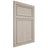 Shiloh Cabinetry Flush Inset Napa Vertical Poplar Plain Cut Seagull Door