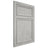 Shiloh Cabinetry Flush Inset Napa Vertical Poplar Plain Cut Stratus Door