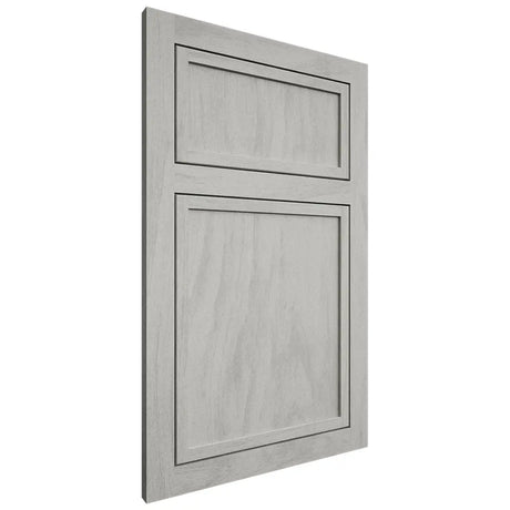 Shiloh Cabinetry Flush Inset Napa Vertical Poplar Plain Cut Stratus Door