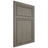 Shiloh Cabinetry Flush Inset Napa Vertical Poplar Plain Cut Thyme Door