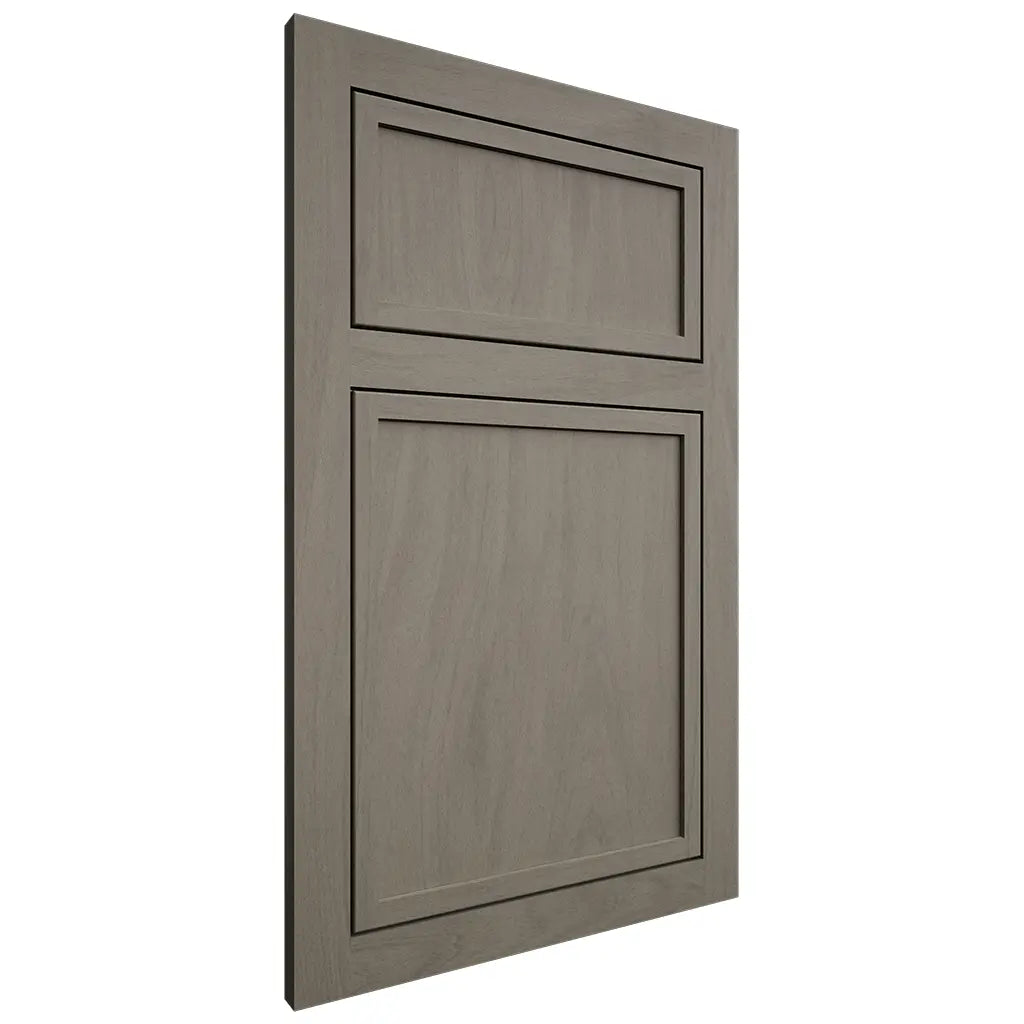 Shiloh Cabinetry Flush Inset Napa Vertical Poplar Plain Cut Thyme Door