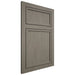 Shiloh Cabinetry Flush Inset Napa Vertical Poplar Plain Cut Thyme Door