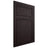 Shiloh Cabinetry Flush Inset Napa Vertical Red Oak Plain Cut Espresso Door