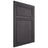 Shiloh Cabinetry Flush Inset Napa Vertical Red Oak Plain Cut Harbor Door