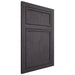 Shiloh Cabinetry Flush Inset Napa Vertical Red Oak Plain Cut Harbor Door