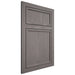 Shiloh Cabinetry Flush Inset Napa Vertical White Oak Plain Cut Flagstone Door