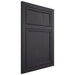 Shiloh Cabinetry Flush Inset Napa Vertical White Oak Plain Cut Harbor Door
