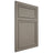 Shiloh Cabinetry Flush Inset Napa Vertical White Oak Plain Cut Thyme Door