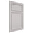 Shiloh Cabinetry Flush Inset Napa Vertical White Oak Quarter Sawn Cotton Door