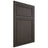 Shiloh Cabinetry Flush Inset Napa Vertical White Oak Quarter Sawn Creekside Door
