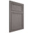 Shiloh Cabinetry Flush Inset Napa Vertical White Oak Quarter Sawn Flagstone Door