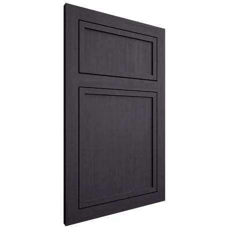 Shiloh Cabinetry Flush Inset Napa Vertical White Oak Quarter Sawn Harbor Door