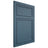 Shiloh Cabinetry Flush Inset Napa Vertical White Oak Quarter Sawn Hudson Door