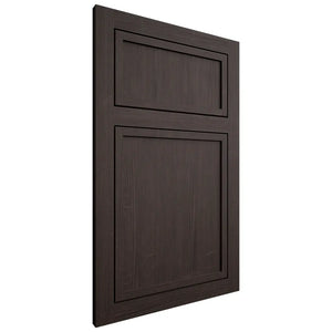 Shiloh Cabinetry Flush Inset Napa Vertical White Oak Quarter Sawn Morel Door