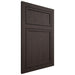 Shiloh Cabinetry Flush Inset Napa Vertical White Oak Quarter Sawn Morel Door