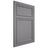 Shiloh Cabinetry Flush Inset Napa Vertical White Oak Quarter Sawn Sterling Door