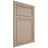 Shiloh Cabinetry Flush Inset Napa Vertical White Oak Quarter Sawn Straw Door