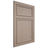 Shiloh Cabinetry Flush Inset Napa Vertical White Oak Quarter Sawn Whitewash Door