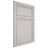 Shiloh Cabinetry Flush Inset Napa Vertical White Oak Rift Cut Cotton Door