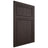 Shiloh Cabinetry Flush Inset Napa Vertical White Oak Rift Cut Morel Door