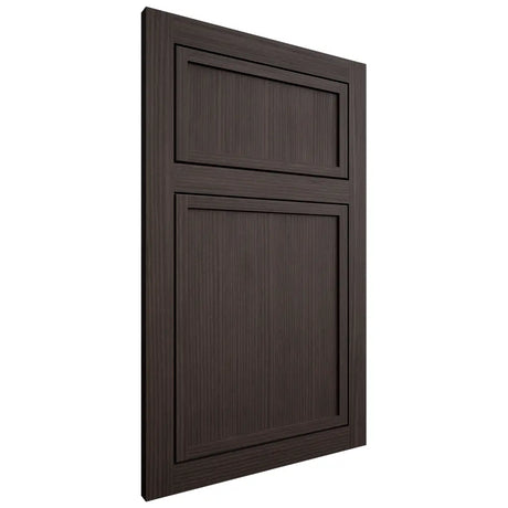 Shiloh Cabinetry Flush Inset Napa Vertical White Oak Rift Cut Morel Door