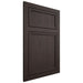 Shiloh Cabinetry Flush Inset Napa Vertical White Oak Rift Cut Morel Door