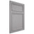 Shiloh Cabinetry Flush Inset Napa Vertical White Oak Rift Cut Stratus Door