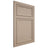 Shiloh Cabinetry Flush Inset Napa Vertical White Oak Rift Cut Straw Door