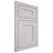 Shiloh Cabinetry Flush Inset New Haven Alder Plain Cut Cotton Door
