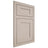 Shiloh Cabinetry Flush Inset New Haven Alder Plain Cut White Sands Door