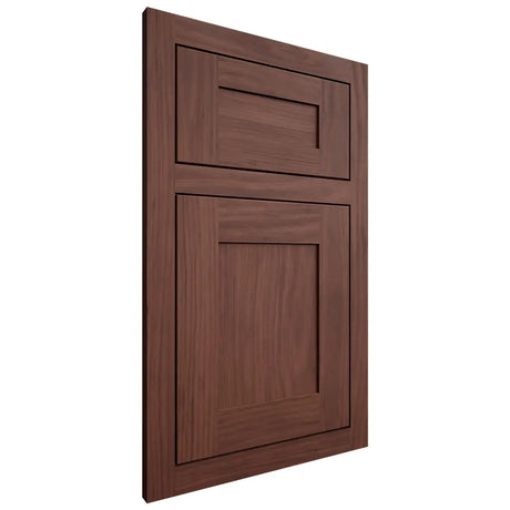 Shiloh Cabinetry Flush Inset New Haven Cherry Plain Cut Bourbon Door