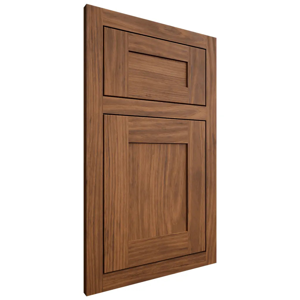 Shiloh Cabinetry Flush Inset New Haven Cherry Plain Cut Carob Door