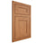 Shiloh Cabinetry Flush Inset New Haven Cherry Plain Cut Medium Door