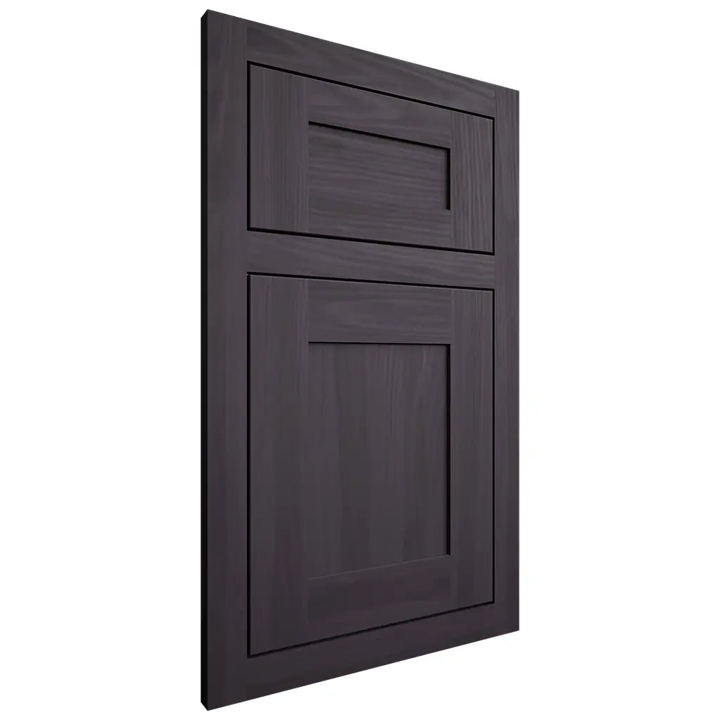 Shiloh Cabinetry Flush Inset New Haven Hickory Plain Cut Harbor Door