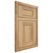 Shiloh Cabinetry Flush Inset New Haven Hickory Plain Cut Natural Door