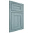Shiloh Cabinetry Flush Inset New Haven Hickory Plain Cut Sky Door