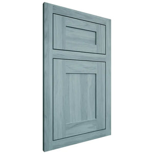 Shiloh Cabinetry Flush Inset New Haven Hickory Plain Cut Sky Door