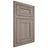 Shiloh Cabinetry Flush Inset New Haven Hickory Plain Cut Sterling Door