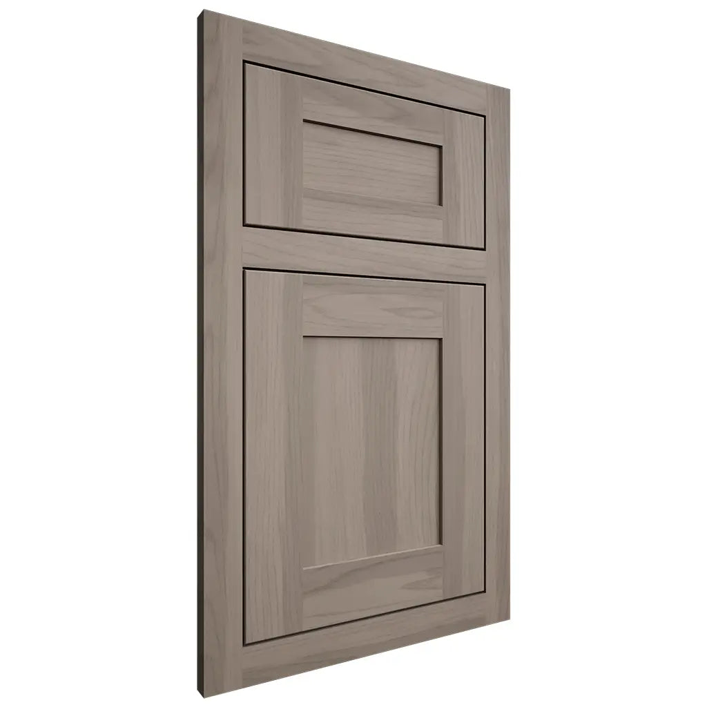 Shiloh Cabinetry Flush Inset New Haven Hickory Plain Cut Sterling Door